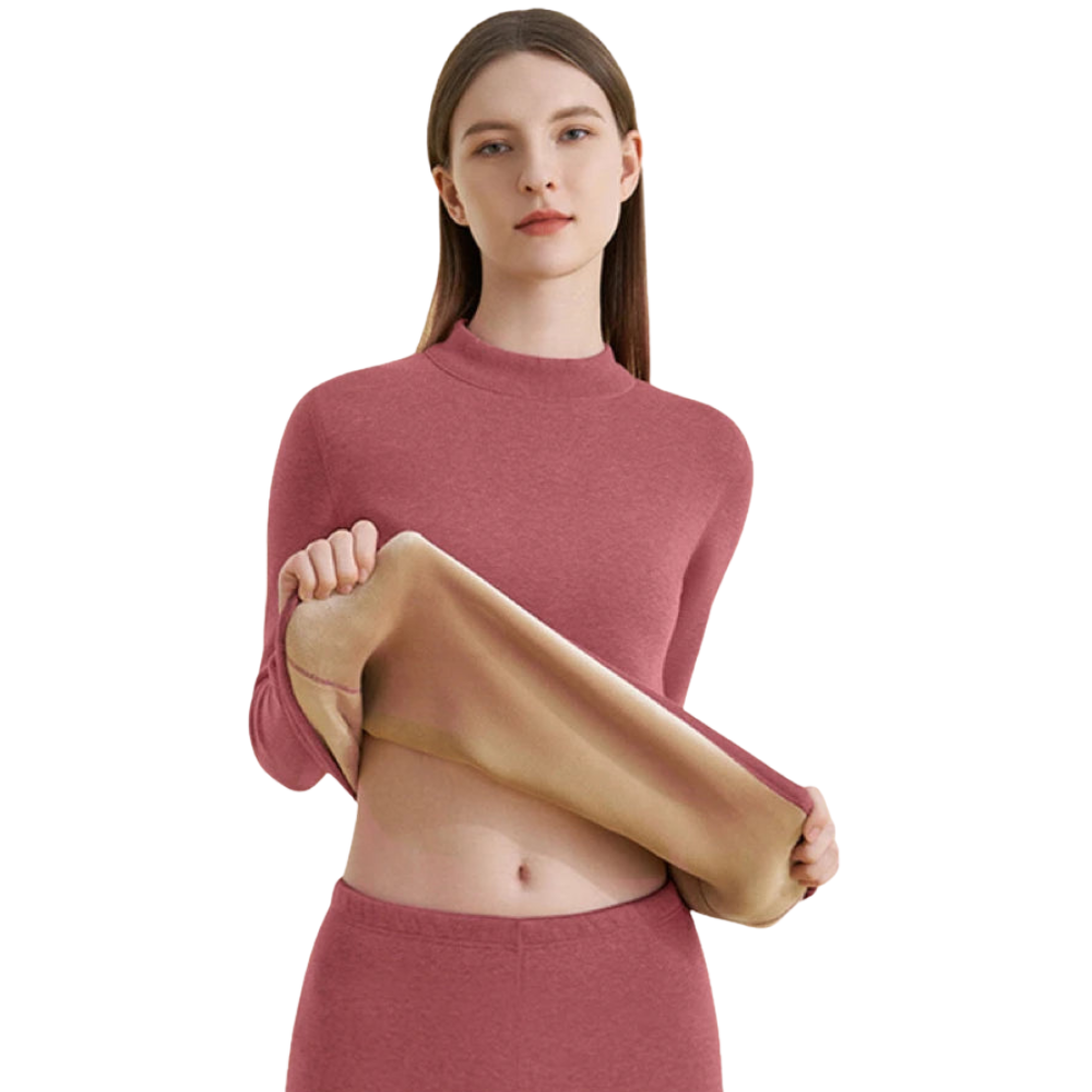 HeatLoom – Damen Thermounterwäsche Set Nahtlos & Extra Dick für den Winter