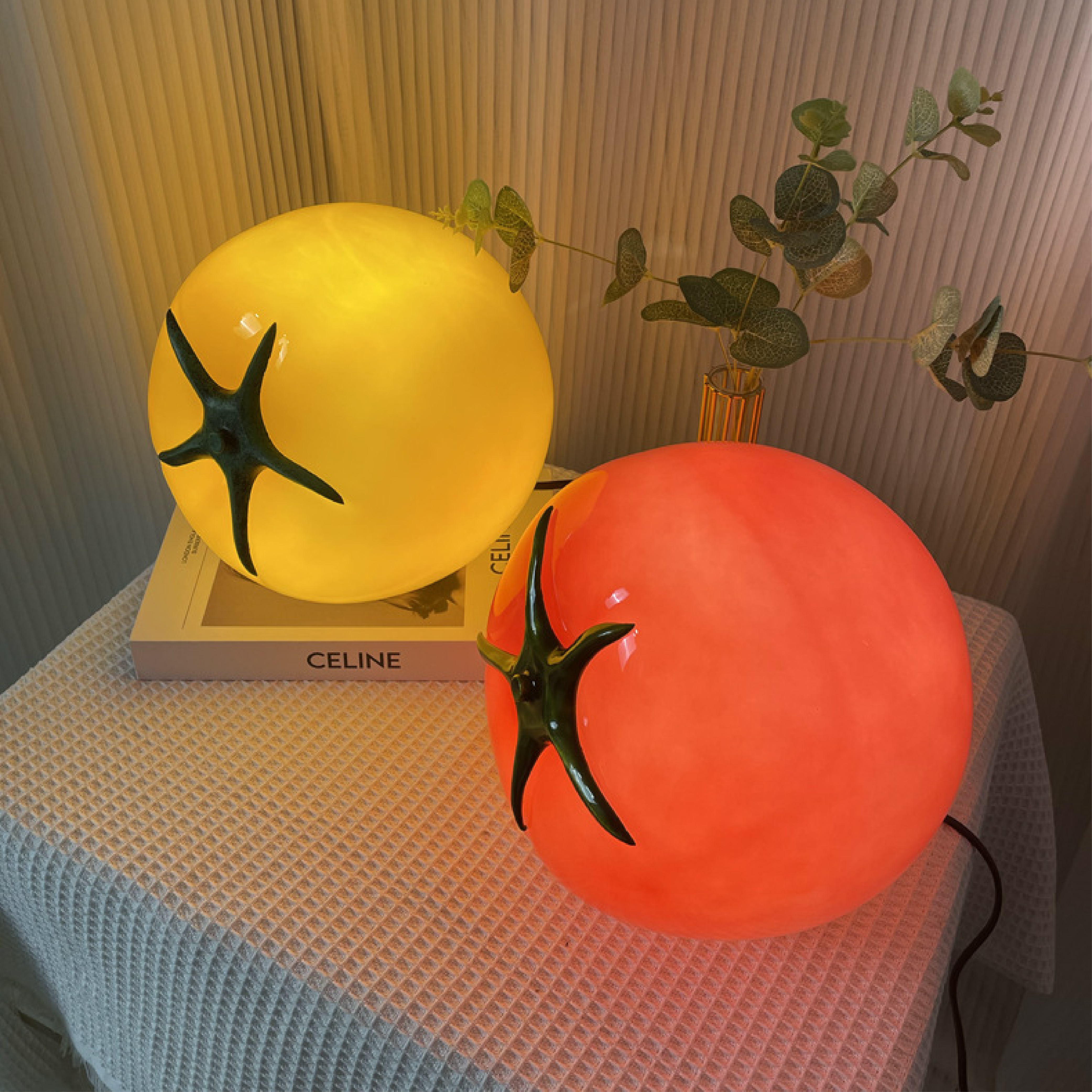 Tomaten Tischlampe