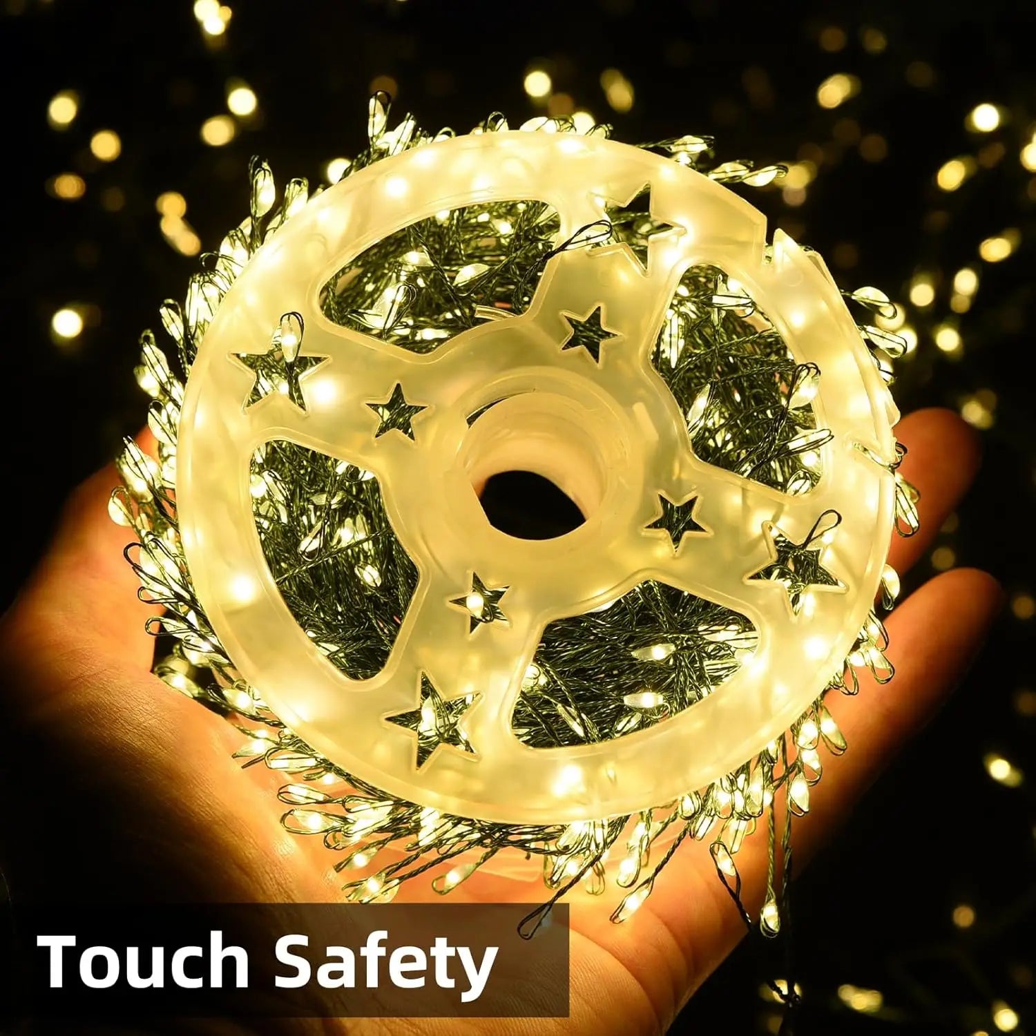 LED-Feuerwerks-Lichterkette Ignisia | Mit Fernbedienung | 30–75 m | 900–2000 LEDs | IP65 Wasserdicht | Für Weihnachten, Halloween & Feste