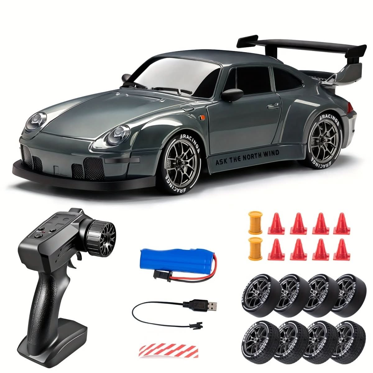 DRIFTRACER – RC Auto für LED Drift & 4WD Spaß