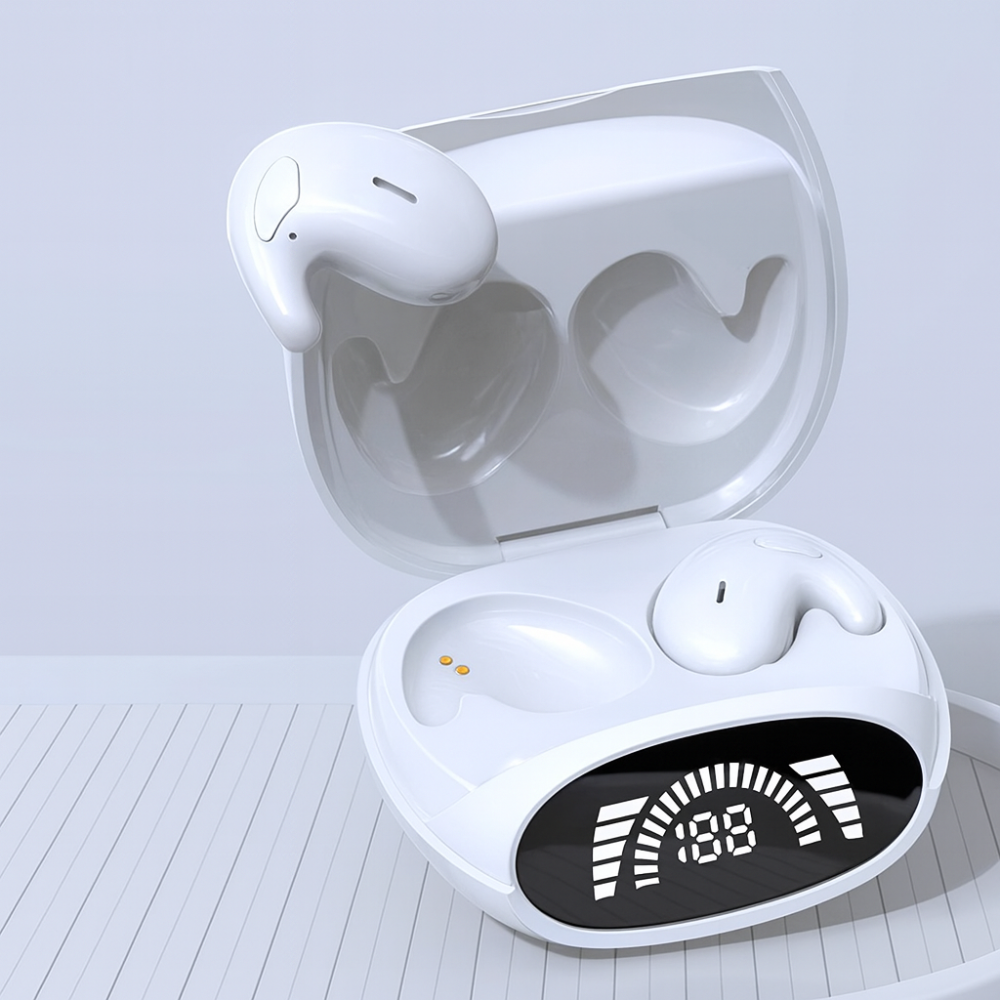 Kabellose Bluetooth-Ohrhörer, HiFi-Sound, Geräuschunterdrückung, wasserdicht