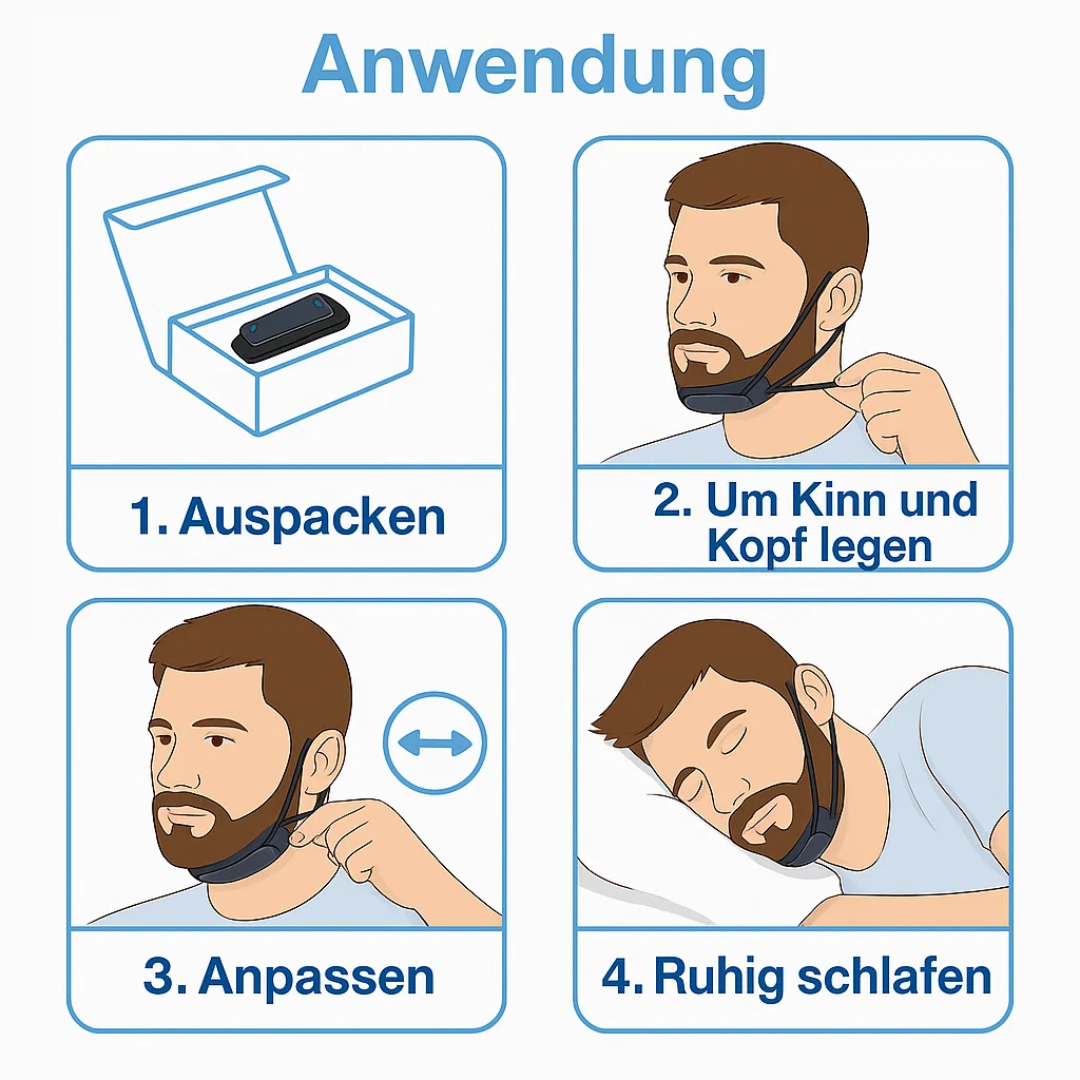 Effektive Anti-Schnarch-Stopp Vorrichtung Kinnband