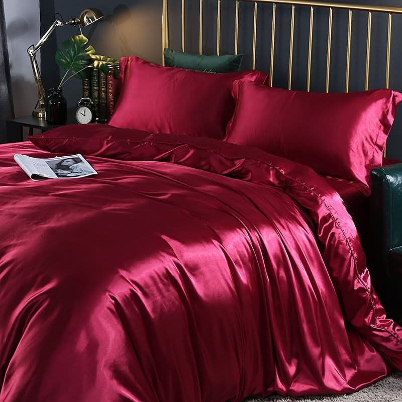 LuxusSet - Seiden/Satin Bettwäsche Set