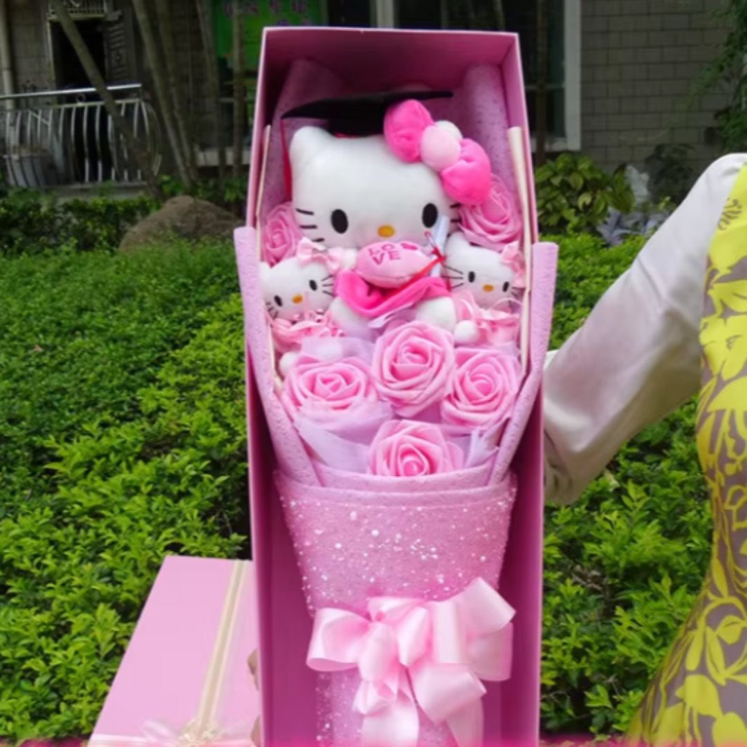 Hello Kitty Blumenstrauß