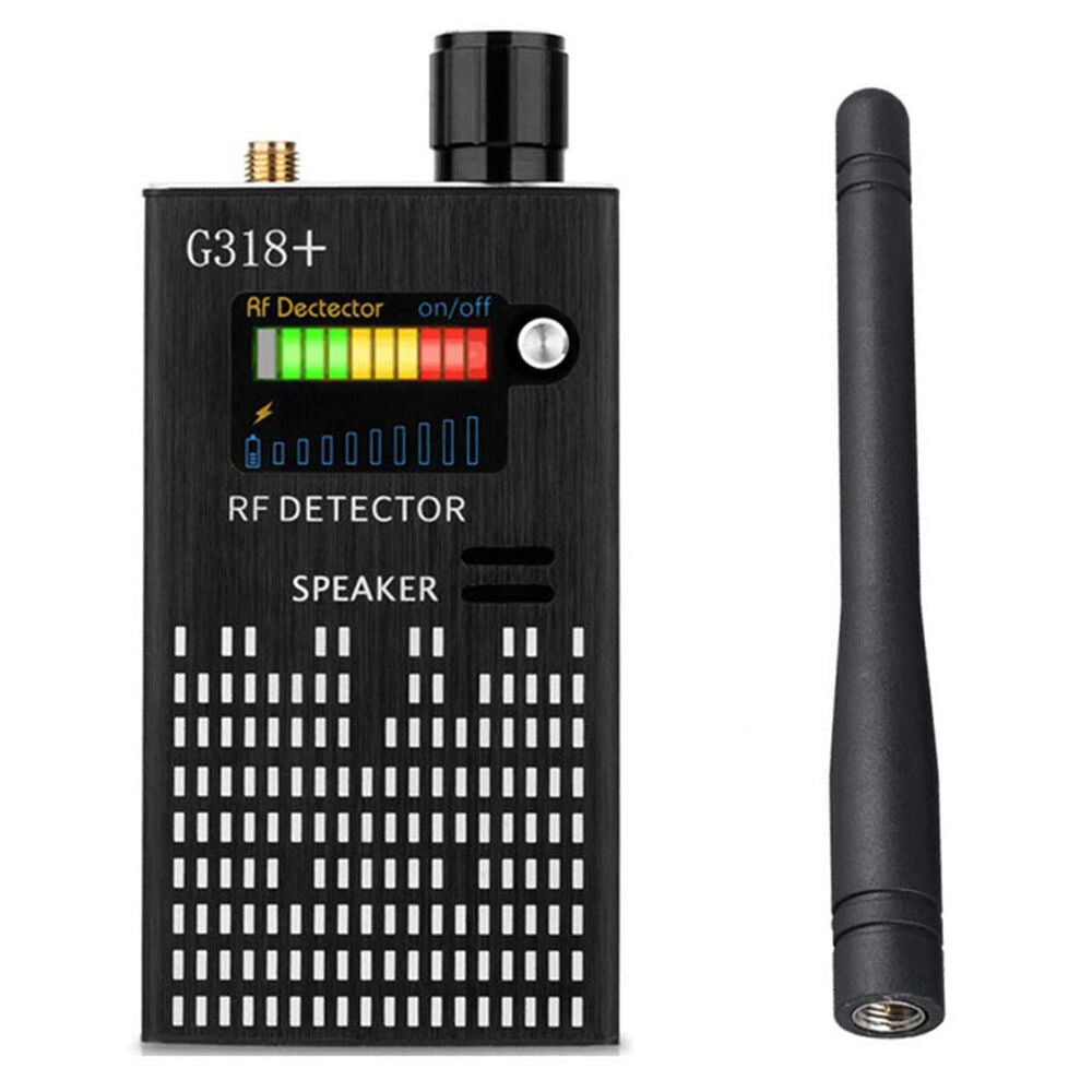 Spionagesignal-Wanzendetektor, HF-Detektor, versteckte Kamera, Laserlinse, GSM-GPS-Gerätefinder