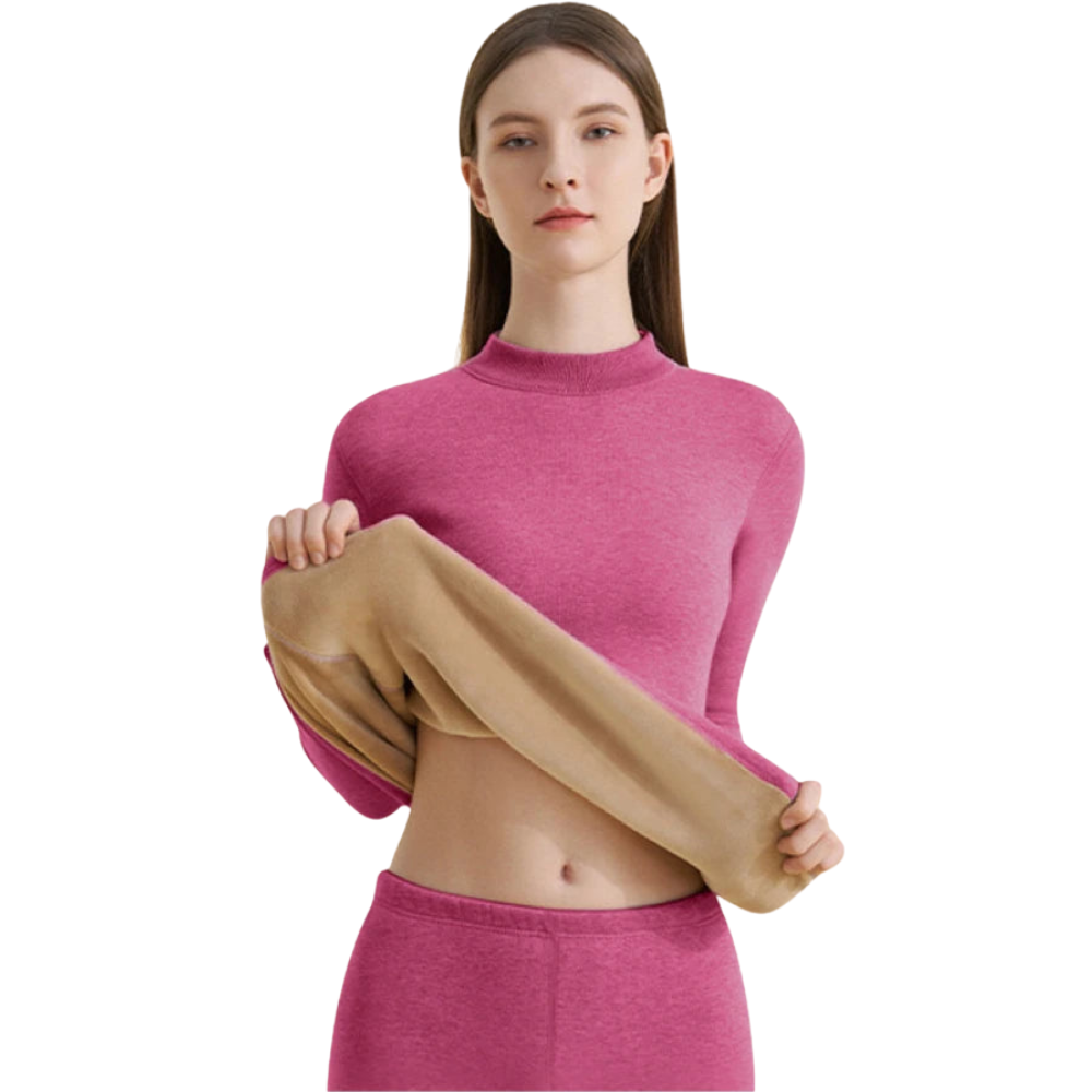 HeatLoom – Damen Thermounterwäsche Set Nahtlos & Extra Dick für den Winter