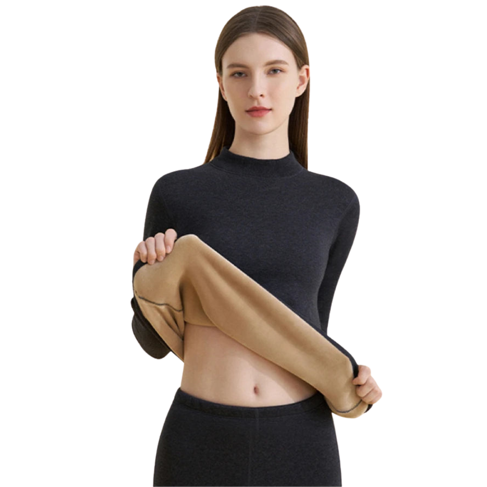 HeatLoom – Damen Thermounterwäsche Set Nahtlos & Extra Dick für den Winter
