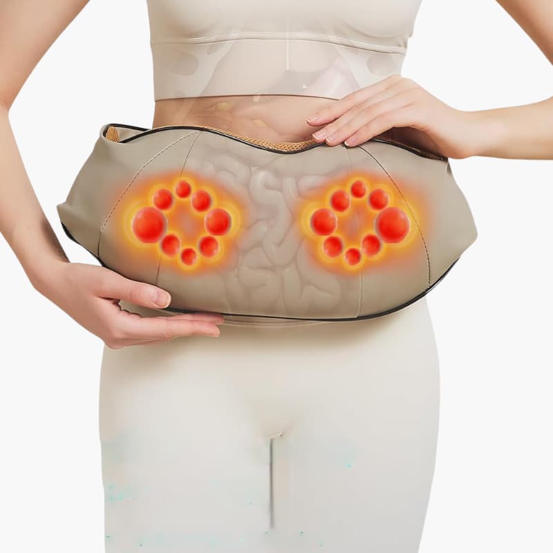 Bauchmassager - Heizfunktion - Wiederaufladbares Design