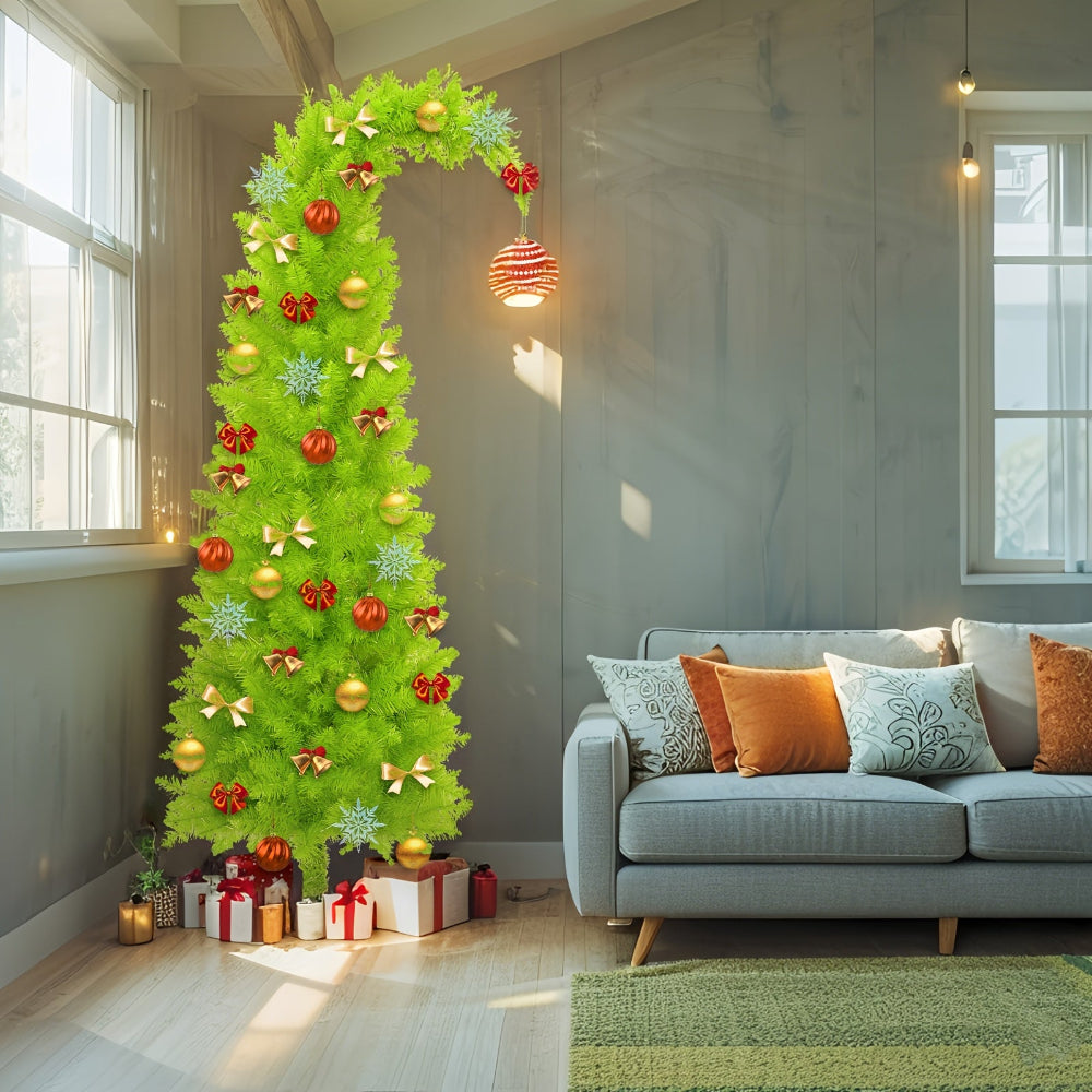 Biegbarer Weihnachtsbaum, Festliche Wohnungsdekoration Tischdisplay