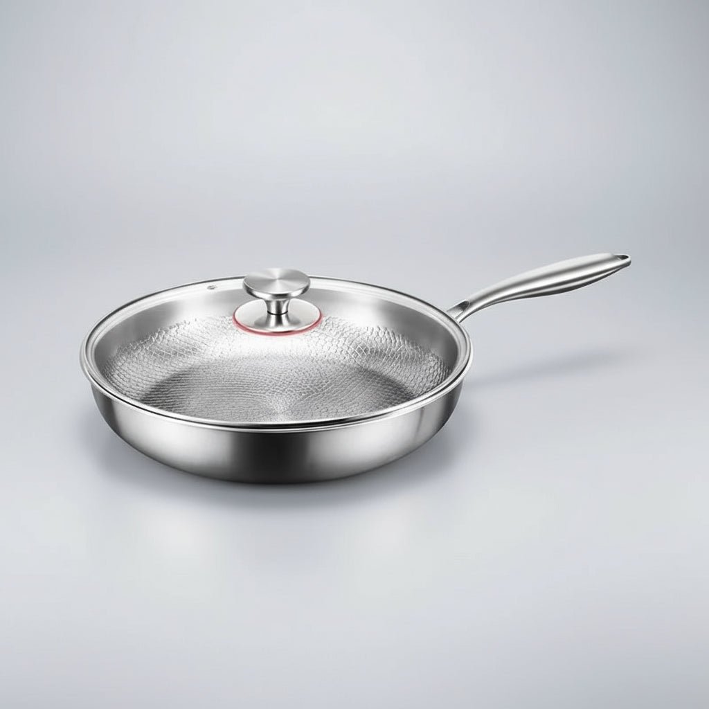 COOKVION – Titan gehämmerte Antihaft-Bratpfanne für Induktionskochfelder und moderne Küchen