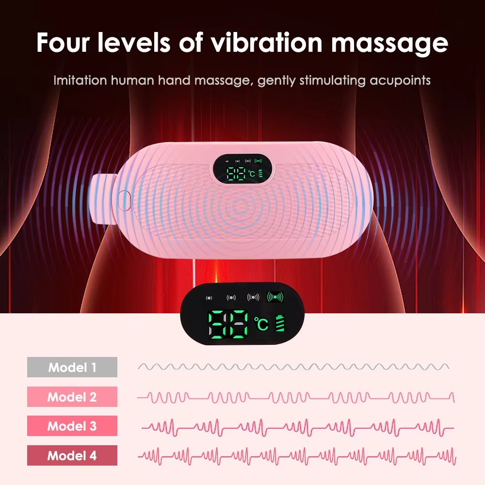 Heizbares Massagegurt - Wärme Therapie - Menstruationslinderung