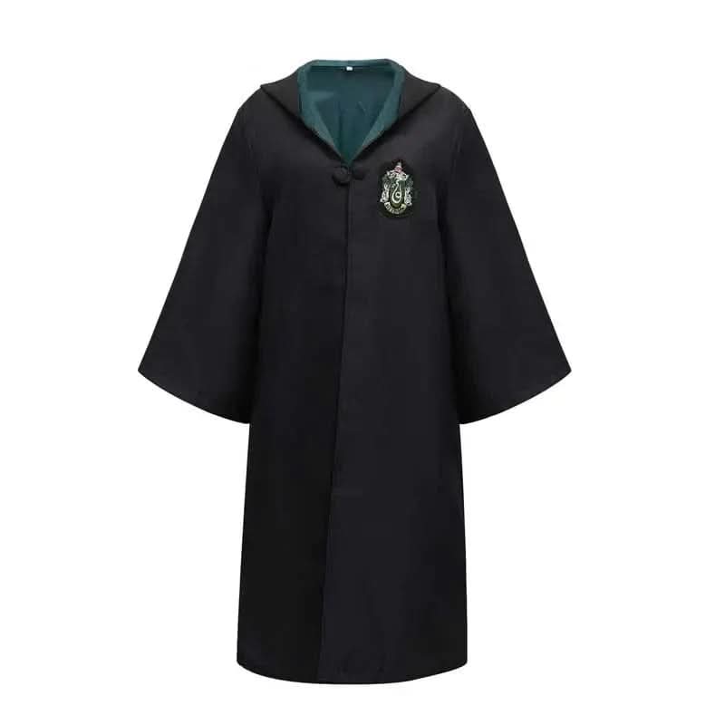 MAGICHOUSE – Hogwarts Zauberer Schüler Kostüm mit Robe, Zauberstab & Zubehör für Kinder & Erwachsene