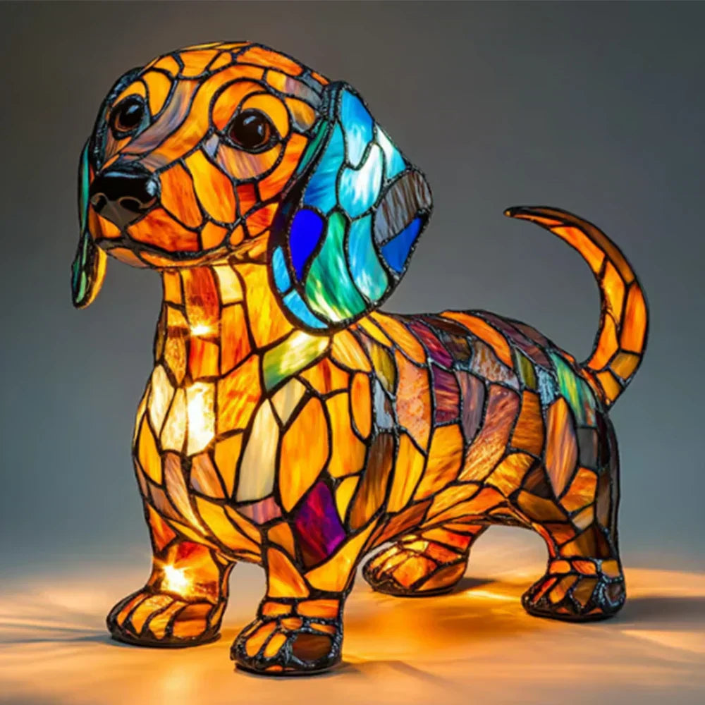 Licht Hund - Die handgefertigte Lampe, die Herzen zum Strahlen bringt