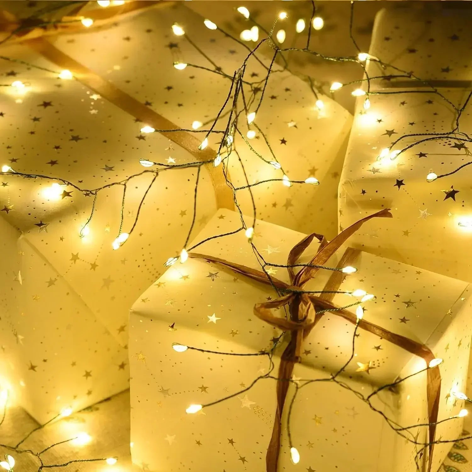 LED-Feuerwerks-Lichterkette Ignisia | Mit Fernbedienung | 30–75 m | 900–2000 LEDs | IP65 Wasserdicht | Für Weihnachten, Halloween & Feste