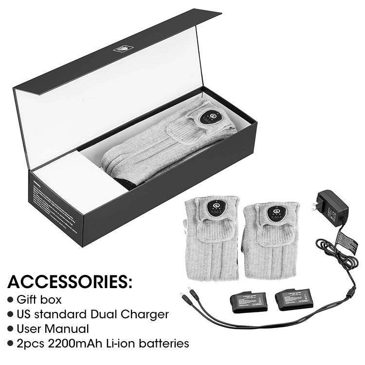 SNOW DEER Bluetooth beheizte Socken – Smarte App-Steuerung, langanhaltende Wärme