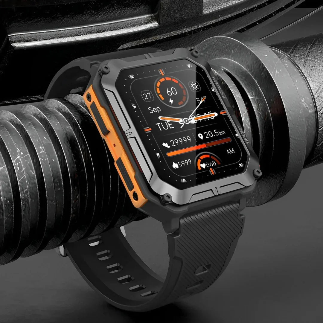 Smartwatch - Robustes Design - Gesundheitsüberwachung