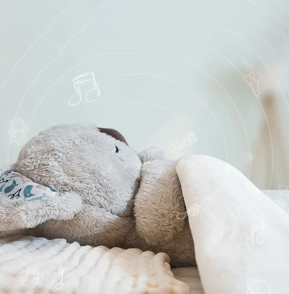 Atmendes Plüschtier | Koala-Plüschtier für Entspannung & Schlafhilfe | SleepKoala