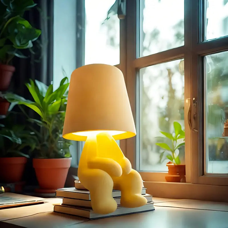 Tischlampe für das Kinderzimmer | Moderne Tischleuchte | Nachtlampe | GlowFigur