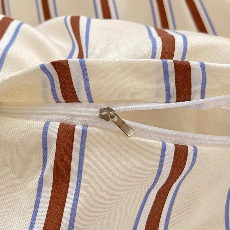 Ikara - Elegantes Bettwäsche-Set mit Duvetbezug und Kissenbezügen