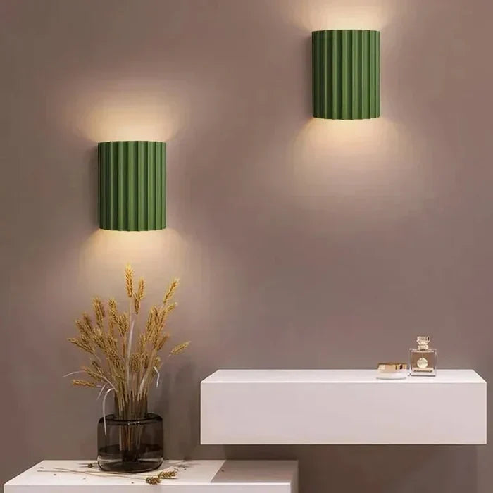 Moderne Wandlampe | Wandleuchte für den Innenbereich | LED-Wandlichter für das Wohnzimmer | Veluna