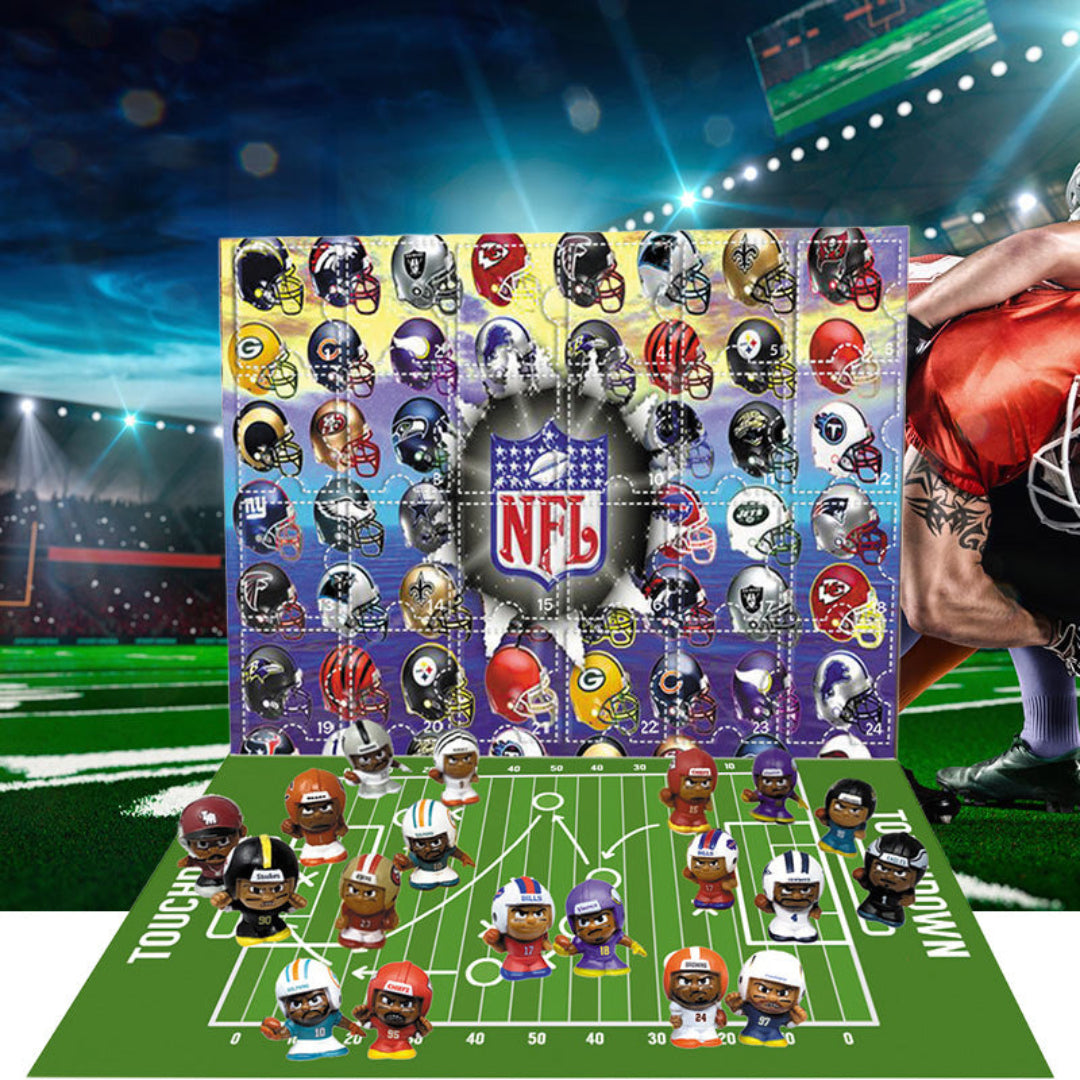 NFL Adventskalender – Team-Themen tägliche Überraschungen
