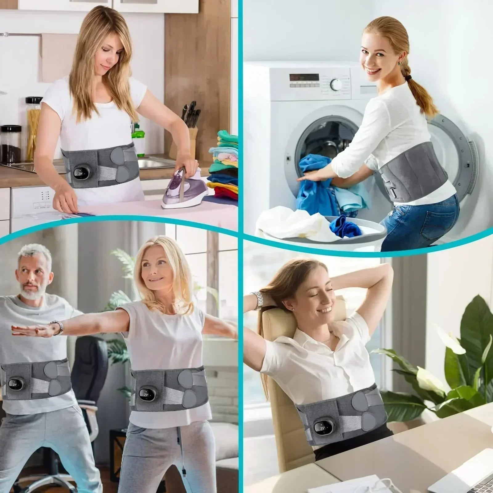 Heizkissen und Massager für den unteren Rücken