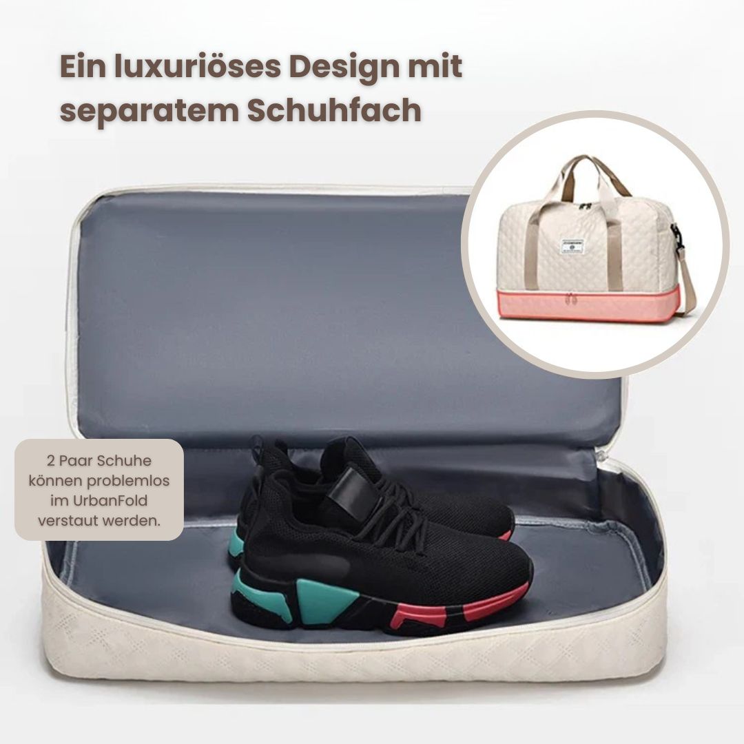 Wochenendtasche für Männer & Frauen | Sporttasche mit Schuhfach | UrbanFold